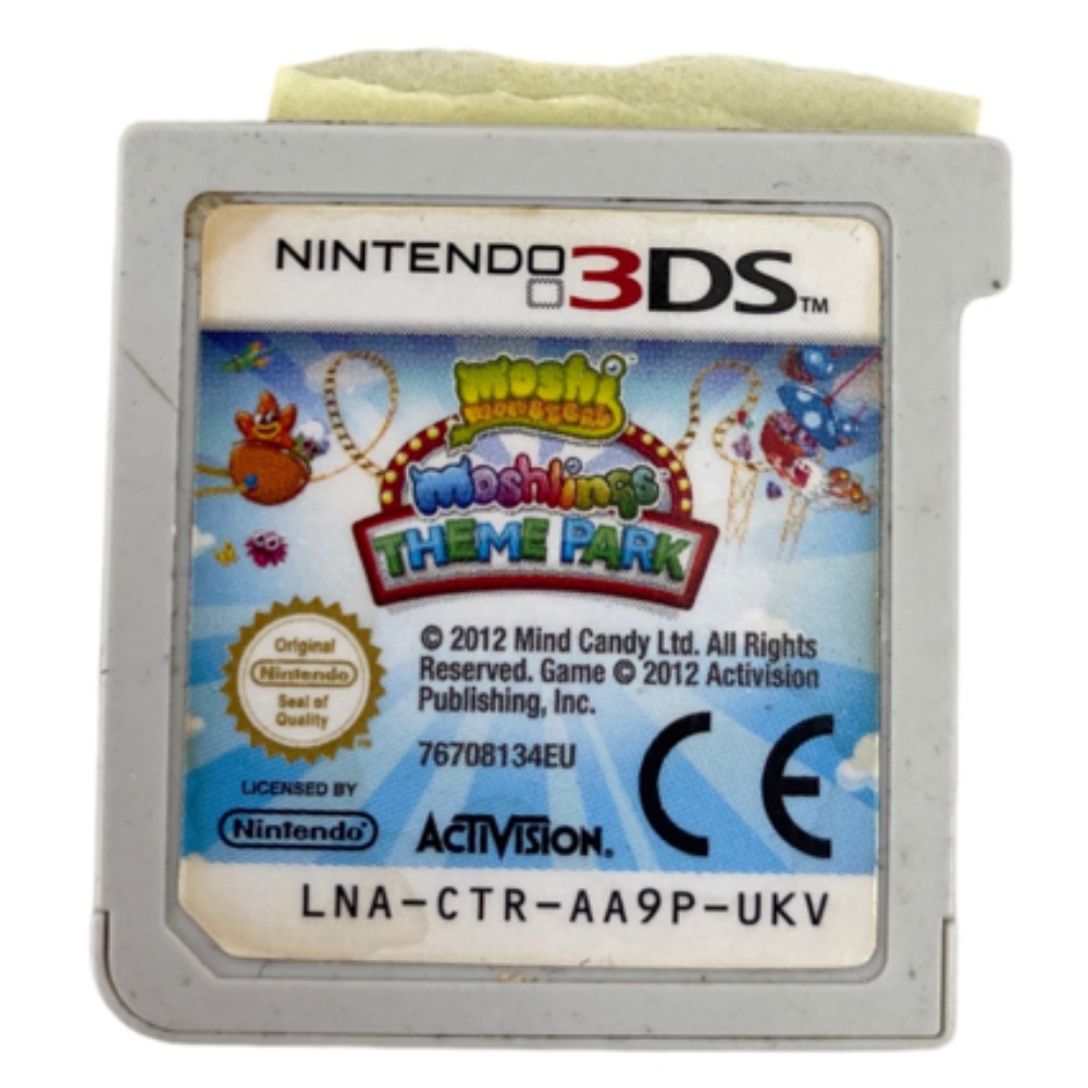 Pre owned Moshi Monsters Moshlings Theme Park Nintendo 3DS Own4Less pre-owned-moshi-monsters-moshlings-theme-park-nintendo-3ds-own4less